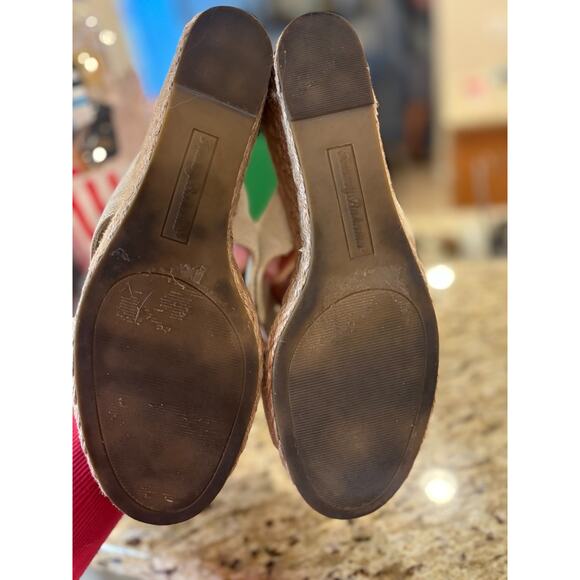 Tommy Bahama Women's Beige Slip on Wedge Sandals Size 9.5 - Picture 8 of 8